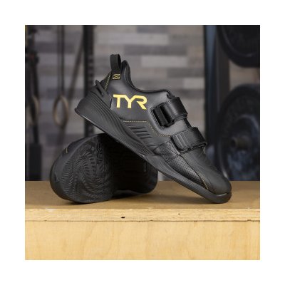 TYR TYR Vzpěračské boty L-2 Lifter black gold – Zboží Dáma