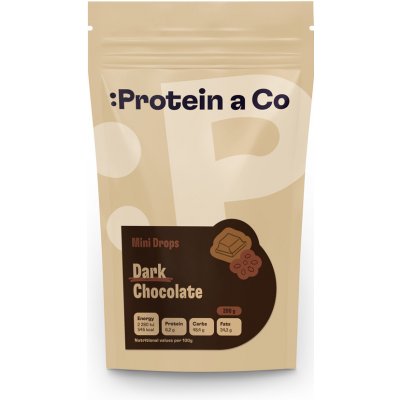 Protein & Co. Hořká 54% mini pecky 200 g – Hledejceny.cz