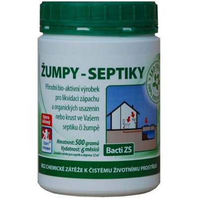 Baktoma Bacti ZS Bakterie do žump a septiků 3 x 0,5 kg – HobbyKompas.cz