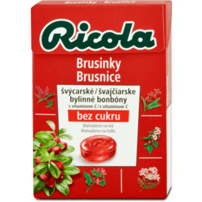 Ricola Brusinky bez cukru 40 g – Hledejceny.cz
