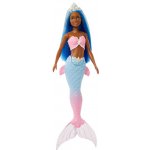 Barbie Kouzelná mořská víla modro-růžová – Zboží Mobilmania