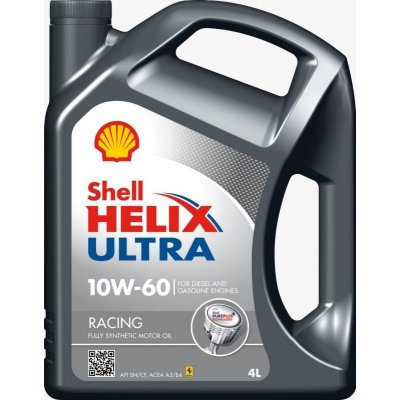 Shell Helix Ultra Racing 10W-60 4 l – Zboží Mobilmania