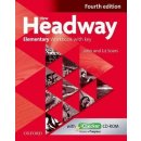 NEW HEADWAY FOURTH EDITION ELEMENTARY WORKBOOK WITH KEY WITH