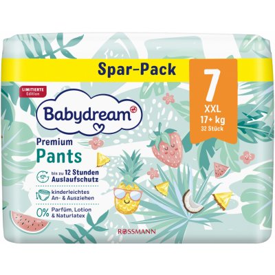Babydream Plenkové Jumbo XXL 17+KG 7 32 ks – Zboží Mobilmania
