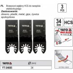 YATO Zařezávací list 34mm HCS YT-34685 – Zboží Dáma