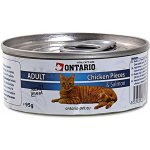 Ontario Cat Chicken Pieces & Salmon 95 g – Hledejceny.cz