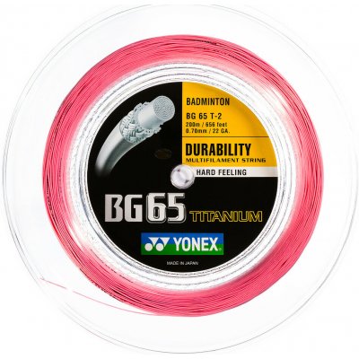 Yonex Micron BG65Ti 200m – Hledejceny.cz