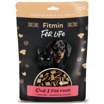 Fitmin For Life Kachní kousky s rybou pro psy a kočky 70 g – Hledejceny.cz