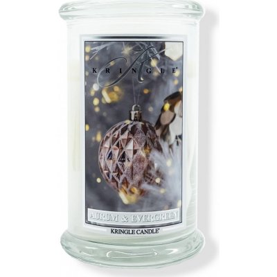 Kringle Candle AURUM & EVERGREEN 624 g – Zboží Mobilmania