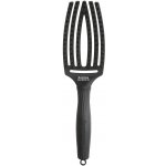 Olivia Garden Rozčesávací kartáč Fingerbrush Care Iconic Boar & Nylon Full Black M černý – Zboží Mobilmania