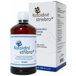 Koloidní stříbro koloidní stříbro 20 ppm 500 ml