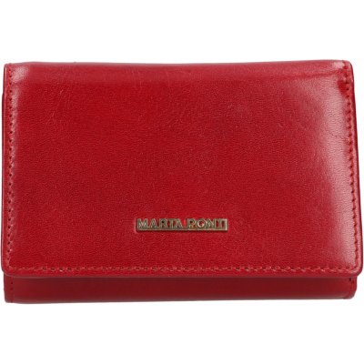 Dámská kožená peněženka Marta Ponti Karla červená – Zboží Mobilmania