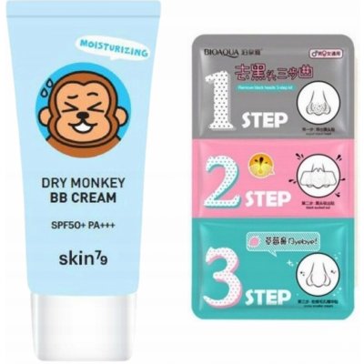 Skin79 Animal For Dry Monkey BB krém s hydratačním účinkem SPF50+ Beige 30 ml – Zboží Mobilmania