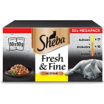 Sheba Fresh & Fine drůbeží výběr ve šťávě pro dospělé kočky 50×50 g – Zboží Mobilmania