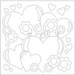 Pískohraní s.r.o. Šablona Květiny a srdíčka 148 x 148 mm – Hledejceny.cz