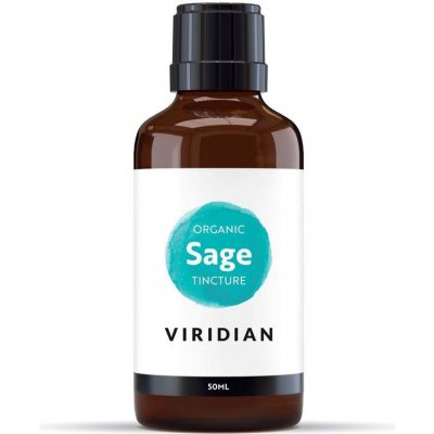 Viridian Sage Tincture Organic Šalvěj lékařská 50 ml – Hledejceny.cz