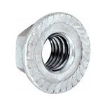 Matice s límcem, DIN 6923, zinek bílý, M12, MLI12 – Sleviste.cz