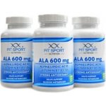 FitSport Nutrition ALA 600 mg + Vitamin B1 B5 B6 3 x 120 vege kapslí Kyselina alfa-lipoová – Hledejceny.cz