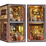 2Kids Toys 3D skládačka Zarážka na knihy Miniatura domečku Magické nádraží – Hledejceny.cz