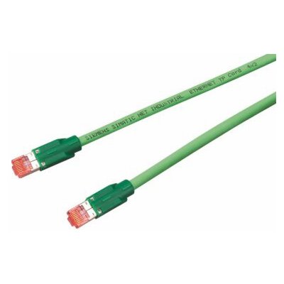 Siemens 6XV1870-3QH50 patch SF/UTP kat. 6A 0,5m zelený – Hledejceny.cz