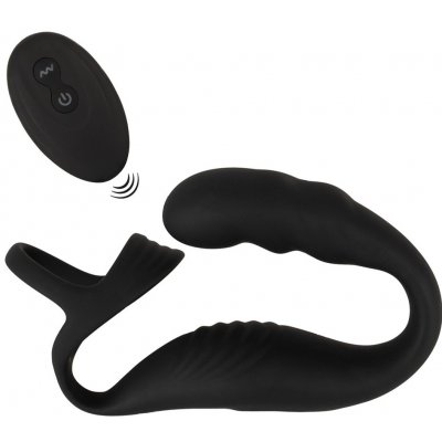 Rebel Cock Ring with RC Prostate Plug vibrační anální zámek – Zboží Dáma