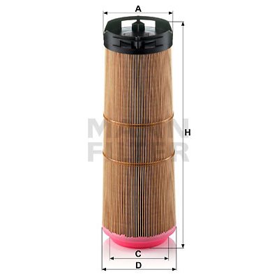 MANN-FILTER Vzduchový filtr C12133 – Zboží Mobilmania