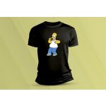 Sandratex dětské bavlněné tričko Homer Simpson černá – Hledejceny.cz