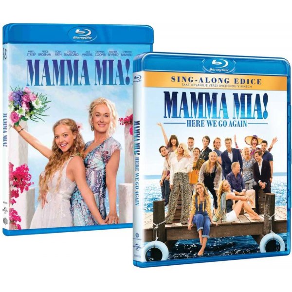 Film Mamma Mia!: Kolekce 2 filmů BD - 2xBD