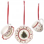 Toy's Delight Decoration Vánoční závěsná dekorce Servis 3 ks Villeroy & Boch – Hledejceny.cz