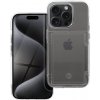 Pouzdro a kryt na mobilní telefon Apple Forcell F-Protect Crystal Pocket pro iPhone 15 Pro transparentní