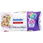 Freshmaker vlhčené ubrousky jumbo s klipem 120 ks – Hledejceny.cz