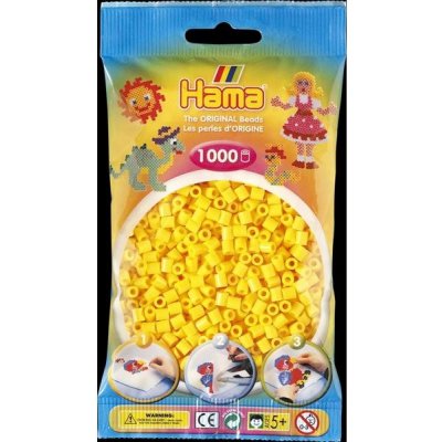 Zažehlovací korálky žluté 1000ks Hama 207-03 – Zboží Mobilmania
