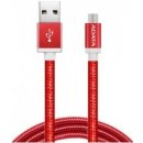 usb kabel ADATA AMUCAL-100CMK-CRD Micro USB, 1m, červený