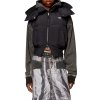 Dámská vesta Diesel W-peyt-ssl Jacket Black