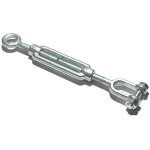 Napínák DIN 1480 s okem a vidlicí, M20, Zn – Zboží Mobilmania