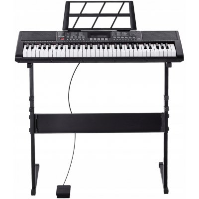 VEVOR Digitální piano 61 kláves 500 rytmů Elektrické piano s podstavcem – Zboží Mobilmania