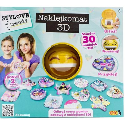 Epee Naklejkomat 3D od kreativní výrobník samolepek – Hledejceny.cz