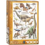 EuroGraphics Svět dinosaurů: Jura 1000 dílků – Hledejceny.cz