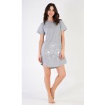 Vienetta Secret Leontýna s krátkým rukávem světle šedá – Zboží Dáma