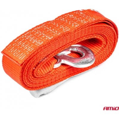 AMIO Tažný popruh 7000 kg 60 mm 5 m zakončení Hák+Ucho | Zboží Auto