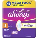 Always Platinum Protect & Comfort hygienické vložky Normal 48 ks – Zboží Dáma
