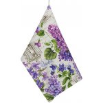 Bellatex Šeřík 50 x 70 cm Fialová,Bílá,Zelená – Hledejceny.cz