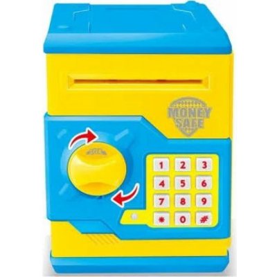 Sejf ATM s elektronickým zámkem žluto modrý – Zbozi.Blesk.cz