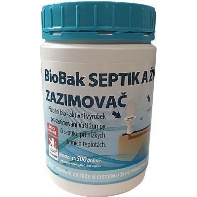 BioBak Septik a žumpa zazimovač 0,5 kg – Zboží Mobilmania