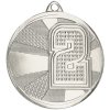 Sportovní medaile Designová kovová medaile Stupně vítězů Stříbro 5 cm