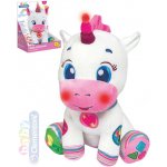 Clementoni Baby jednorožec interaktivní naučný na baterie Světlo Zvuk PLYŠ – Sleviste.cz