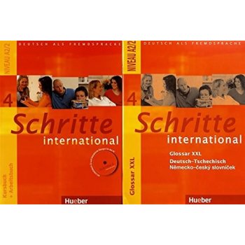 Schritte international 4 – paket učebnice / pracovní sešit vč. CD + slovníček CZ