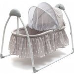 New Baby kolébka Swingy s melodiemi a časovačem Šedá – Zboží Dáma