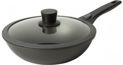 SKK titanová wok série 6 s odnímatelnou ručkou indukce 28 cm