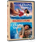 Odvážná Vaiana kolekce 1+2 2DVD – Zboží Mobilmania